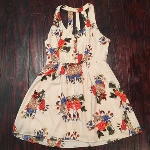 Vintage print dress